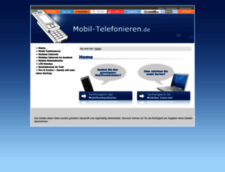 mobil-telefonieren.de screenshot