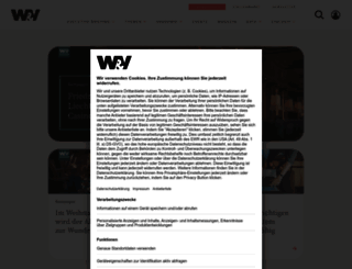 mobil2www.wuv.de screenshot
