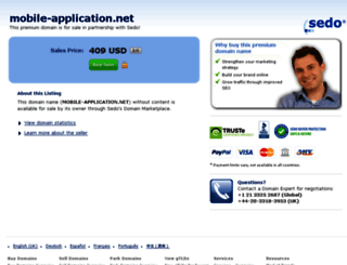 mobile-application.net screenshot