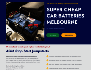 mobile-car-battery-replacement-melbourne.net.au screenshot