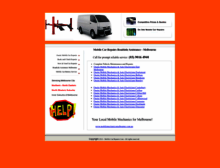 mobile-car-repairs-melbourne.com screenshot