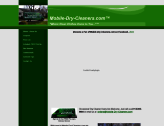mobile-dry-cleaners.com screenshot