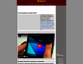 mobile-fr.blogspot.com screenshot