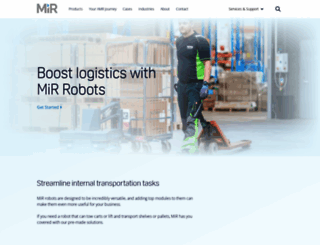 mobile-industrial-robots.com screenshot