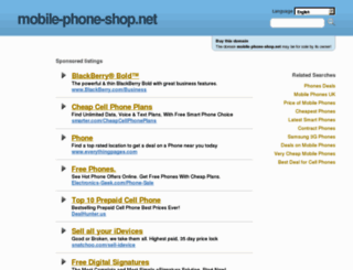 mobile-phone-shop.net screenshot