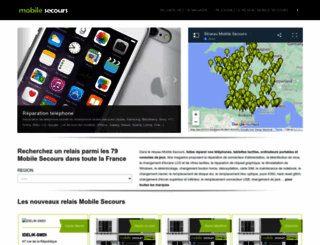 mobile-secours.com screenshot
