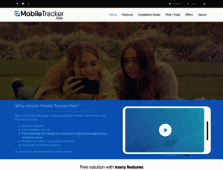 mobile-tracker-free.com screenshot