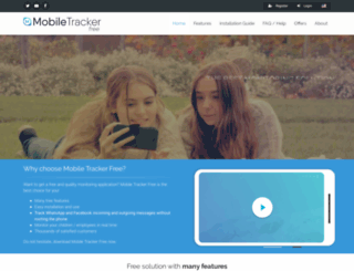 mobile-tracker-free.info screenshot