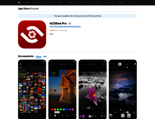 mobile.acdsee.com screenshot