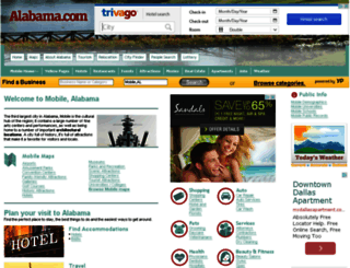 mobile.alabama.com screenshot