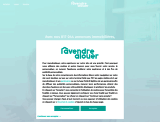 mobile.avendrealouer.fr screenshot