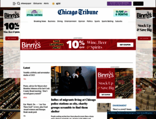 mobile.chicagotribune.com screenshot