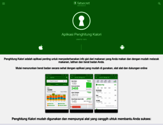 mobile.fatsecret.co.id screenshot
