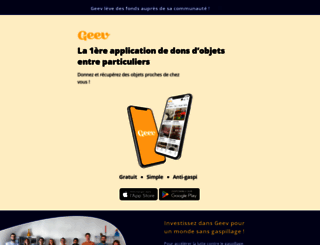 mobile.geev.com screenshot