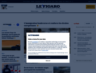 mobile.lefigaro.fr screenshot