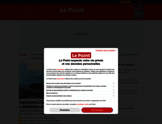 mobile.lepoint.fr screenshot