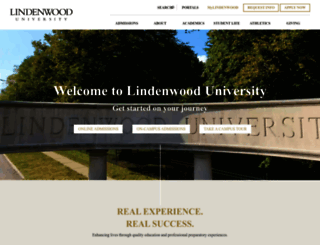 mobile.lindenwood.edu screenshot