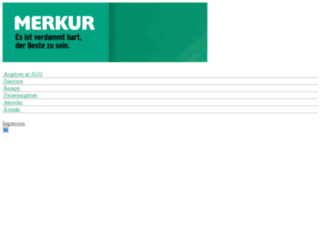 mobile.merkurmarkt.at screenshot