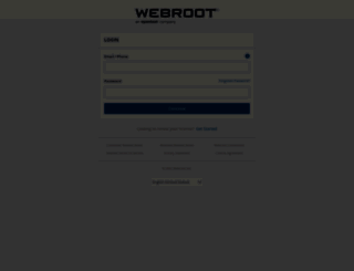mobile.webroot.com screenshot