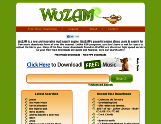 mobile.wuzam.com screenshot