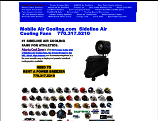 mobileaircooling.com screenshot