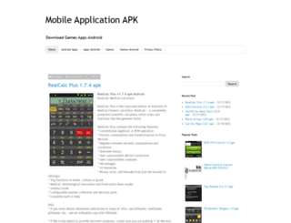 mobileapplicationapk.blogspot.com screenshot
