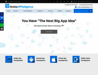 mobileapptelligence.com screenshot