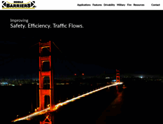 mobilebarriers.com screenshot