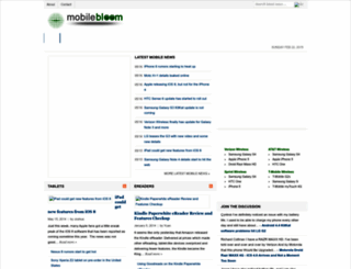 mobilebloom.com screenshot