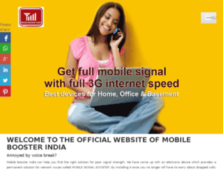 mobileboosterindia.com screenshot