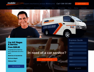 mobilecarcare.com.au screenshot