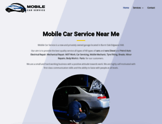 mobilecarservice.com screenshot
