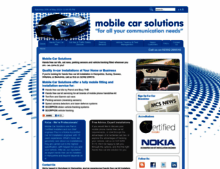 mobilecarsolutions.co.uk screenshot