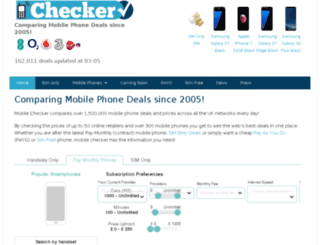 mobilechecker.com screenshot