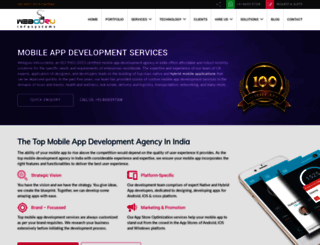 mobiledev.webguru-india.com screenshot