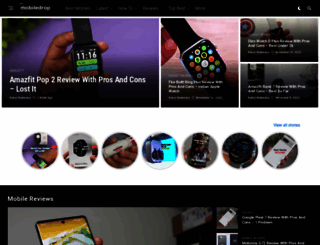 mobiledrop.in screenshot
