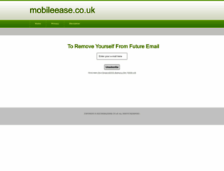 mobileease.co.uk screenshot