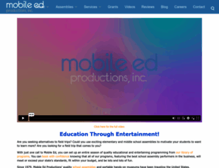 mobileedproductions.com screenshot