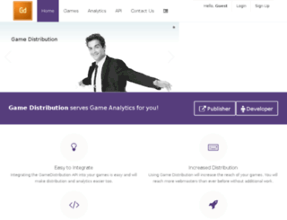 mobilegamedistribution.com screenshot