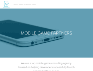 mobilegamepartners.com screenshot