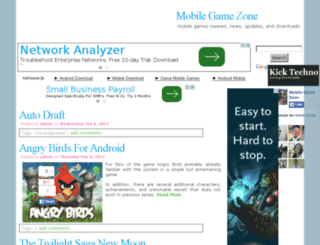 mobilegamezone.info screenshot
