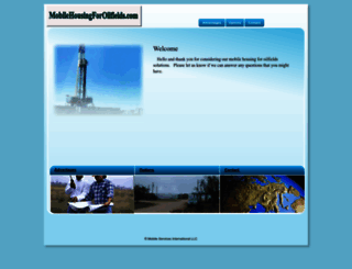 mobilehousingforoilfields.com screenshot