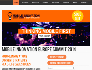 mobileinnovationeurope.com screenshot