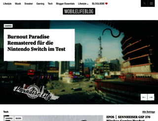 mobilelifeblog.de screenshot