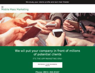 mobilemassmarketing.com screenshot