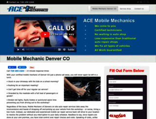 mobilemechanicdenverco.com screenshot