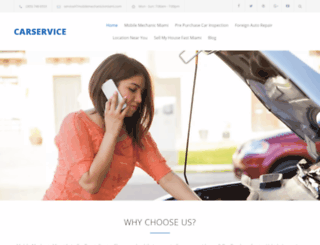 mobilemechanicinmiami.com screenshot