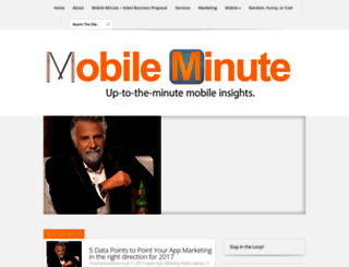 mobileminute.info screenshot