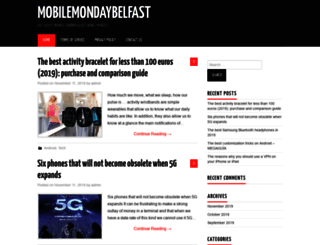 mobilemondaybelfast.org screenshot