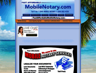 mobilenotaryaffordable.com screenshot